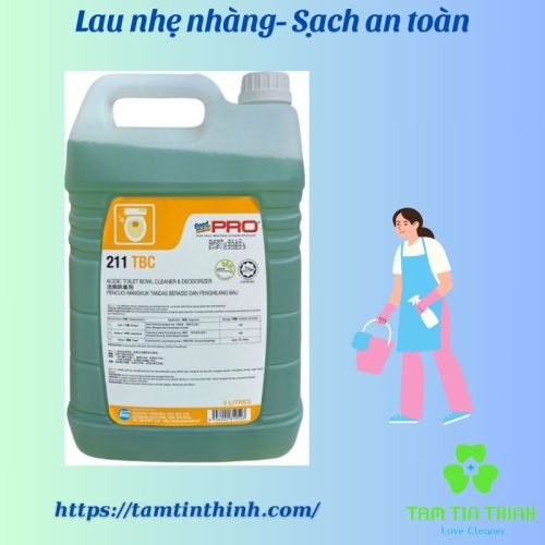 Dung dịch vệ sinh khử mùi toilet 211 TBC