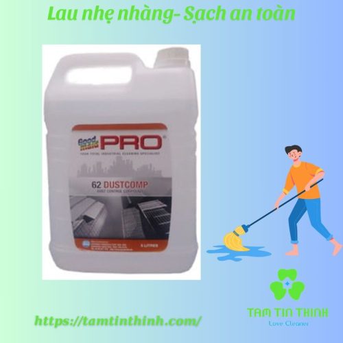 Hóa chất lau sàn khô 62 DUSTCOMP