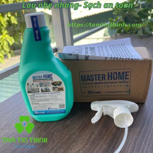 Nước Ion Nano kiềm làm sạch nhà cửa MASTER HOME