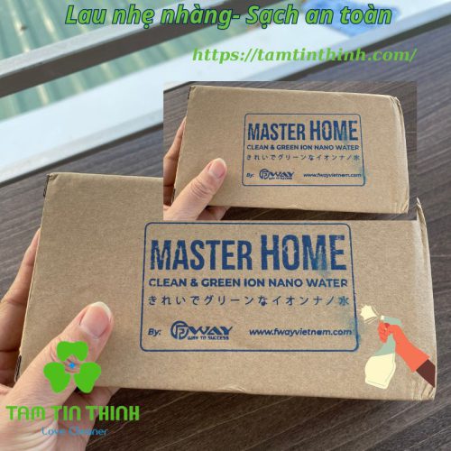 Nước Ion Nano kiềm làm sạch nhà cửa MASTER HOME