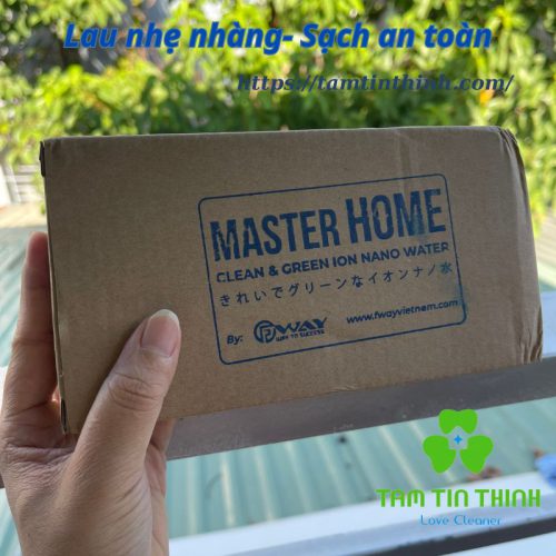 Nước Ion Nano kiềm làm sạch nhà cửa MASTER HOME