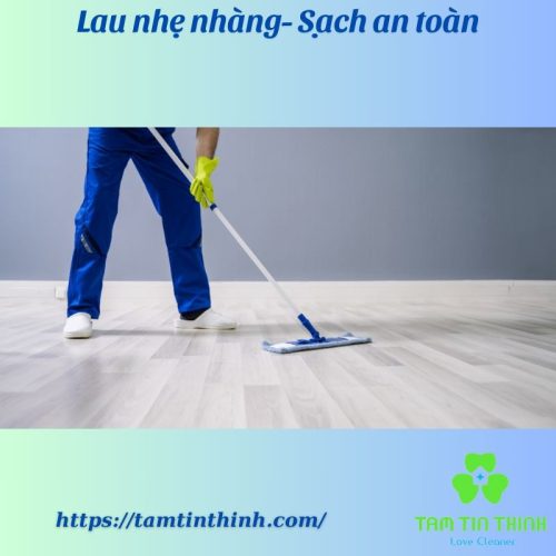 Vệ sinh tạo bóng sàn 102 MOP SHINE