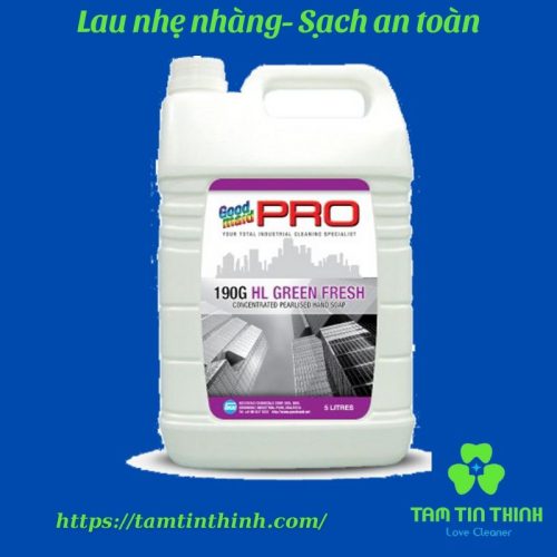 Xà phòng rửa tay đậm đặc 190G HL GREEN FRESH