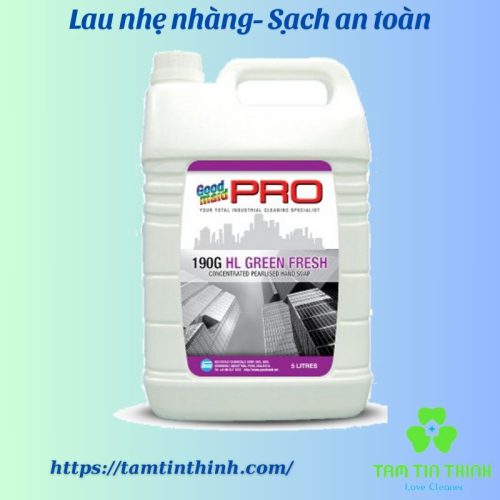 Xà phòng rửa tay đậm đặc 190G HL GREEN FRESH