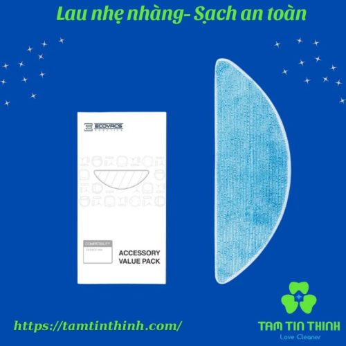 Phụ kiện nhà Ecovacs Hộp khăn lau Deebot OZMO 600 (3 cái )