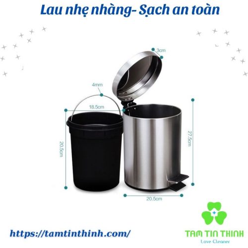 Thùng rác đạp chân 5L