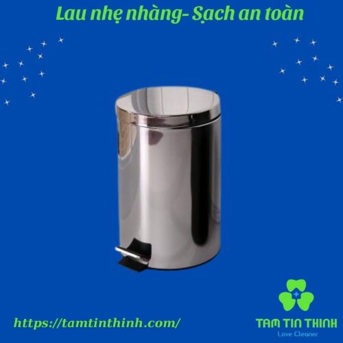 Thùng rác đạp chân 8L