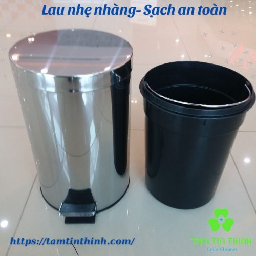 Thùng rác đạp chân 8L