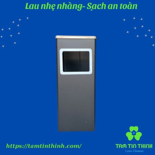 Thùng rác gạt tàn vuông HX-162