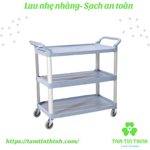 Xe thu gom đồ bẩn bằng nhựa giá rẻ nhất thị trường