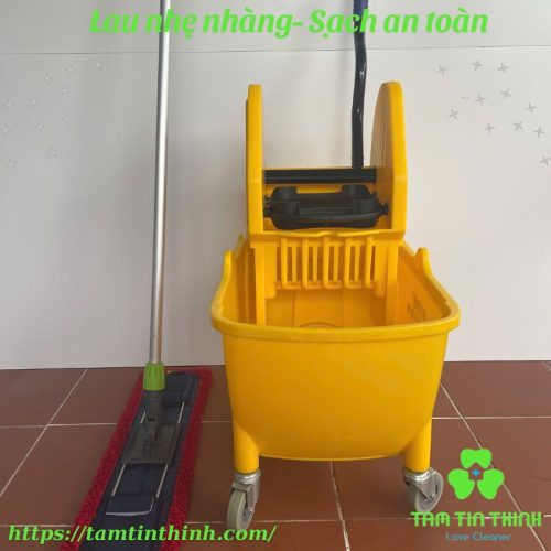 Bo xo va cay lau nha cong nghiep chu nhat Dmop Wet 60cm 36 lit 3