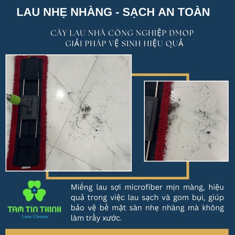 Cây Lau Nhà Công Nghiệp Trợ Vắt Dmop