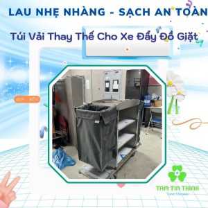 Túi Vải Thay Thế Cho Xe Đẩy Đồ Giặt
