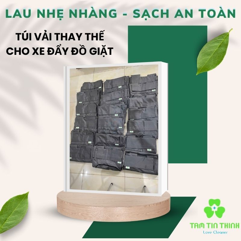 Túi Vải Thay Thế Cho Xe Đẩy Đồ Giặt