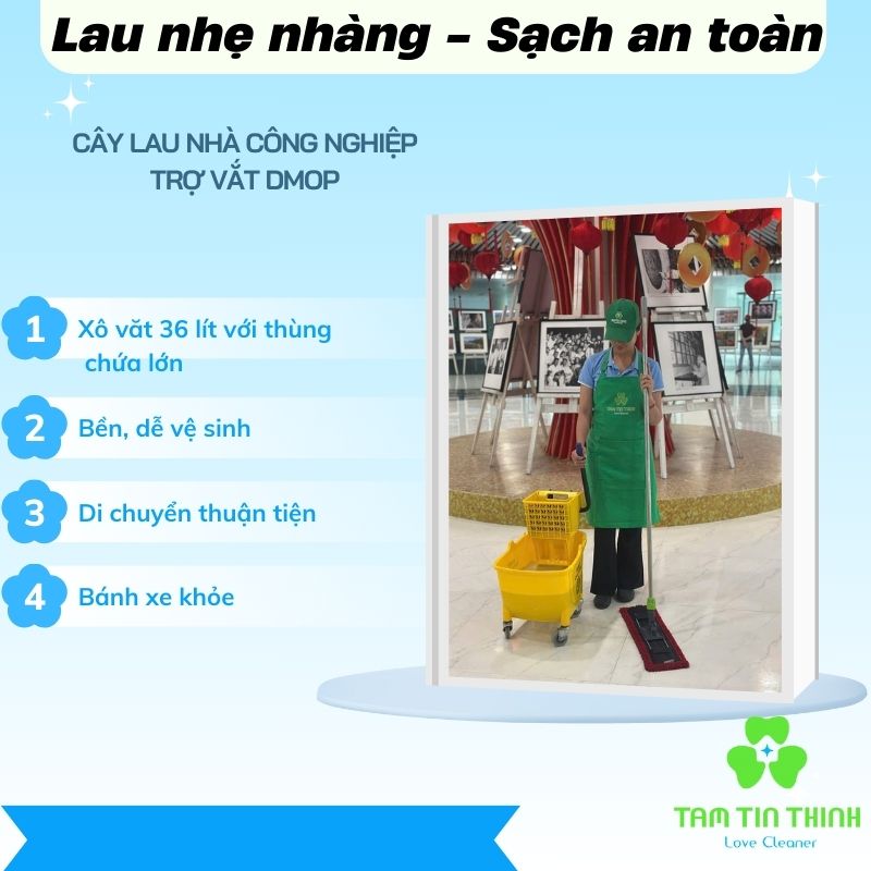 Xô lau sàn công nghiệp