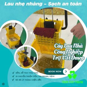 Xô lau sàn công nghiệp