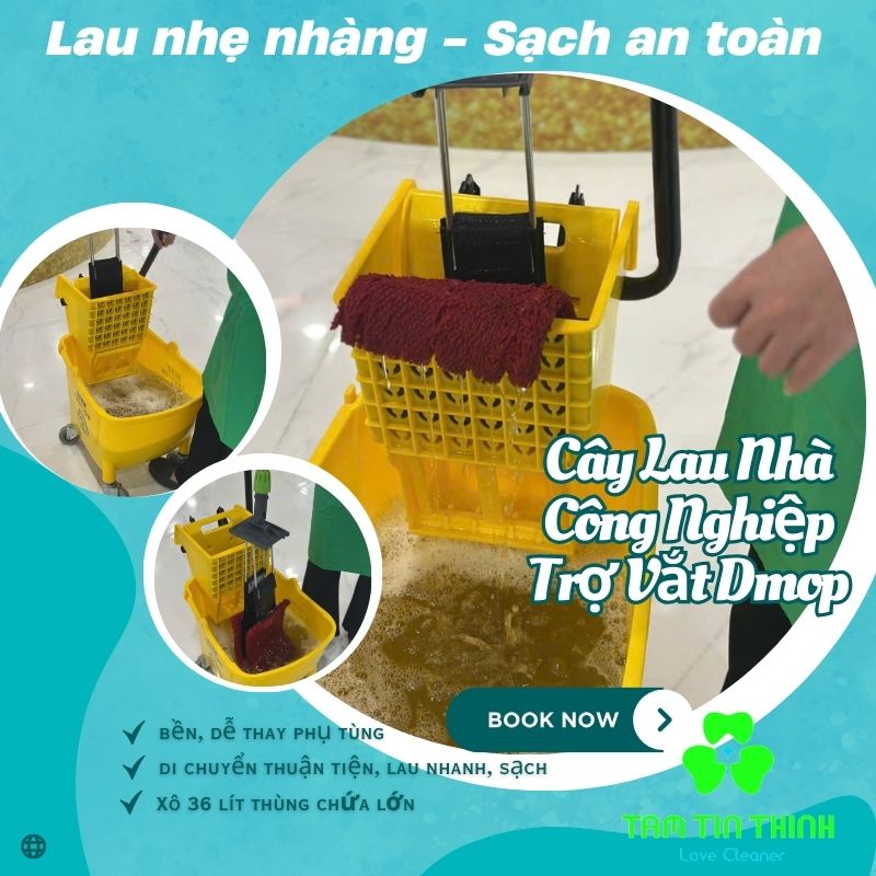 Xô lau sàn công nghiệp