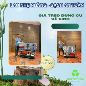 Giá treo dụng cụ vệ sinh
